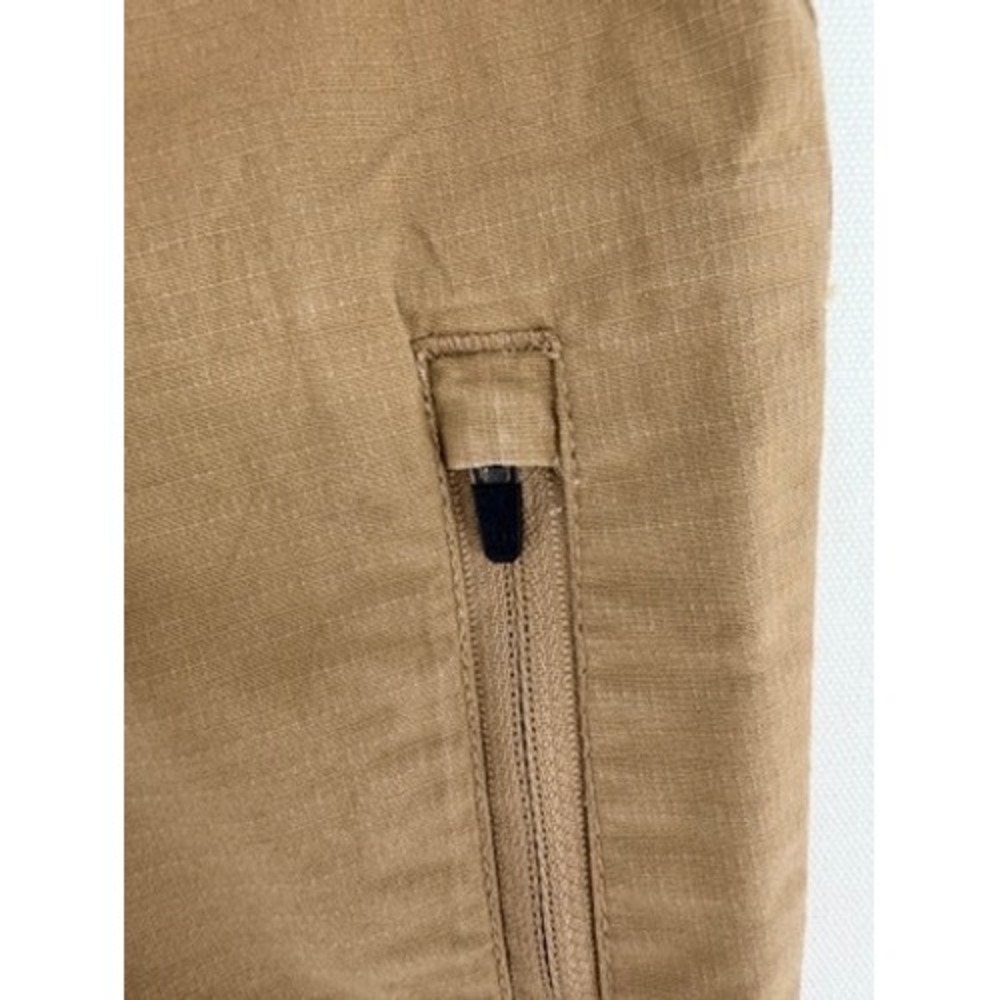 Vuori Ripstop Straight Pants Tan Drawstring Hiking Travel M - Picture 13 of 16
